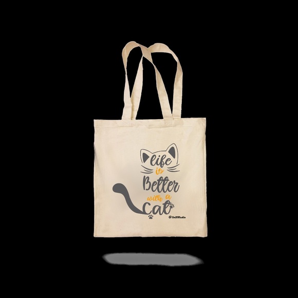 Cat eco-bag - Picture 3 of 4